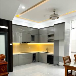 Tủ Bếp Nhựa Cánh Arcylic 5